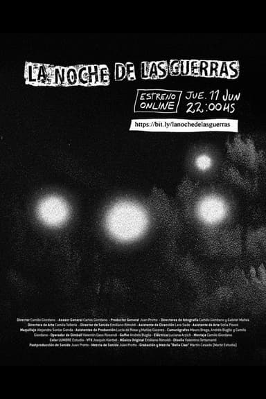 La noche de las guerras poster