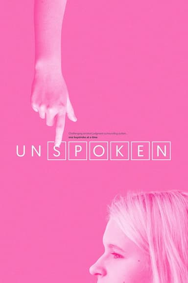 Unspoken poster
