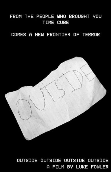 Outside Outside Outside Outside poster