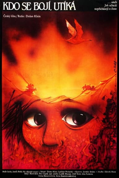 Kdo se bojí, utíká poster