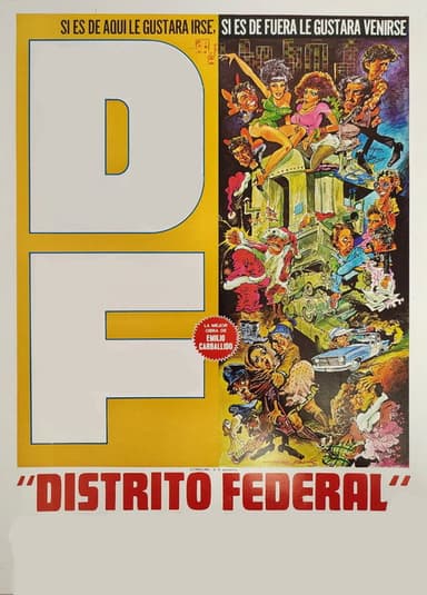 D.F./Distrito Federal poster