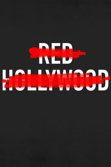 Red Hollywood poster