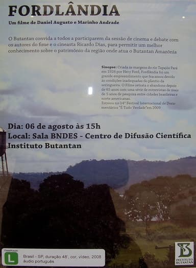 Fordlândia poster