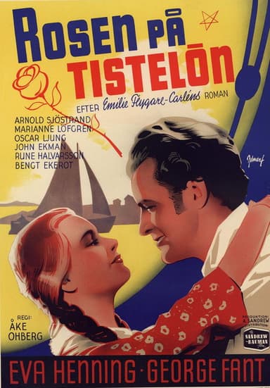 Rosen på tistelön poster