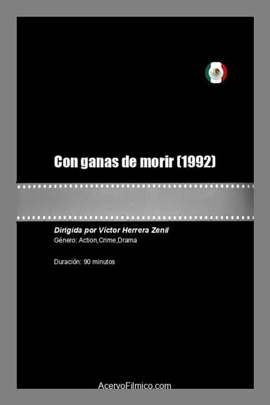 Con ganas de morir poster