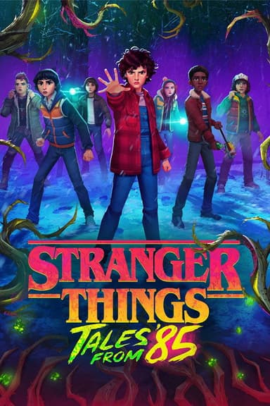 Stranger things: tales from ‘85 poster