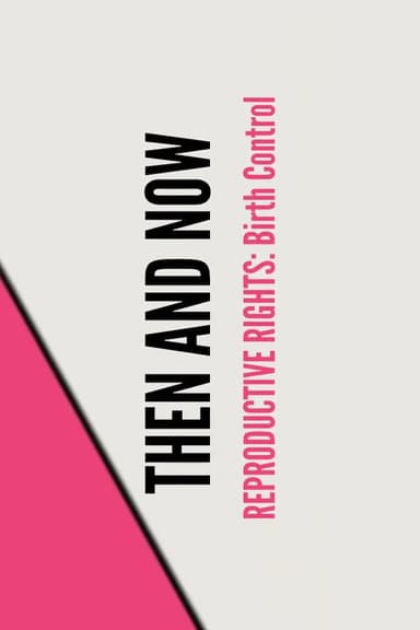 Stand UP, Speak OUT: Reproductive Rights - Birth Control poster