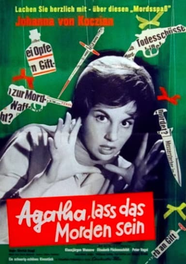 Agatha, let the murdering be! poster