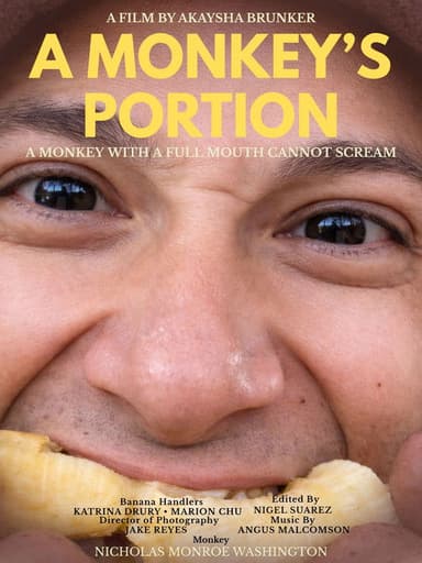 A Monkey's Portion poster