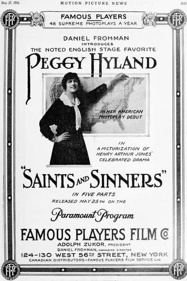 Saints and Sinners poster