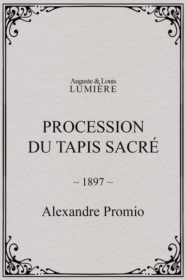 Procession of the Sacred Carpet poster