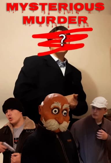 Mysterious murder poster