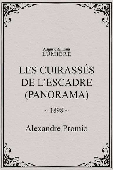 Les cuirassés de l’escadre (panorama) poster