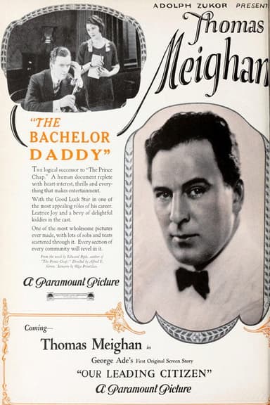 The Bachelor Daddy poster