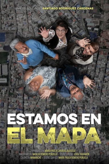 We are on the map poster