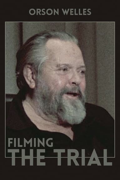 Filming 'The Trial' poster