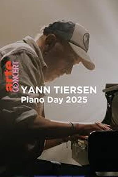 Yann Tiersen Piano Day 2025 poster
