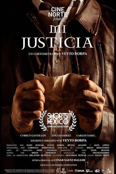 Mi justicia poster