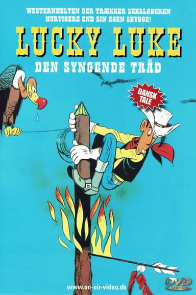 Lucky Luke 5 - Den Syngende Tråd poster