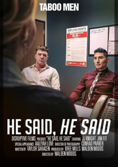 He Said, He Said poster