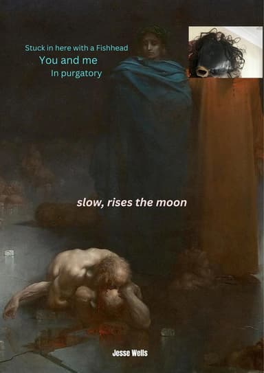 Slow, rises the moon poster