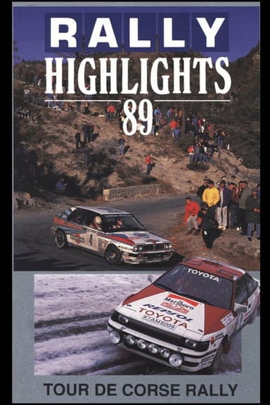 Tour de Corse 1989 poster