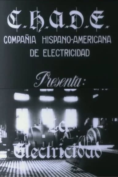 La electricidad poster