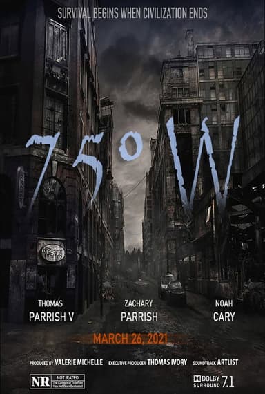75 Degrees West poster