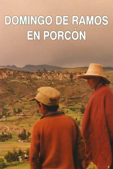 Domingo de Ramos en Porcón poster
