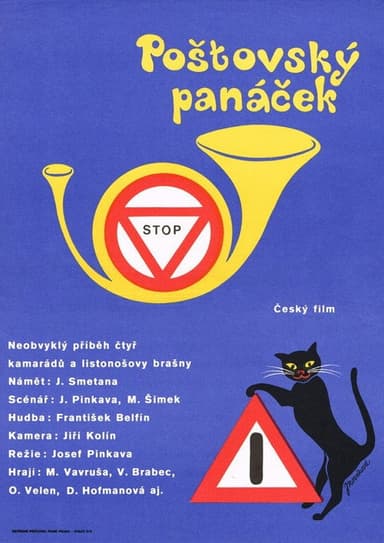Poštovský panáček poster