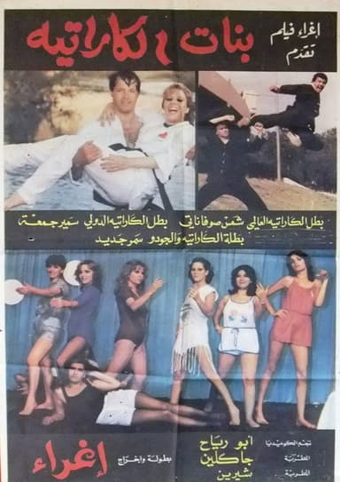 Karate girls poster
