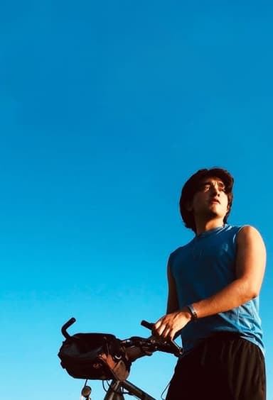 A blue day poster