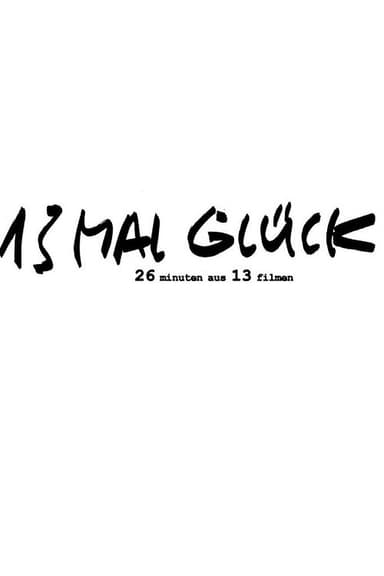 13 x Glück poster