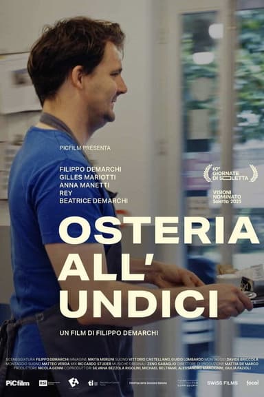 Osteria all'undici poster