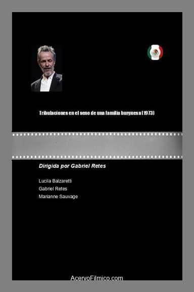 Tribulaciones en el seno de una familia burguesa poster
