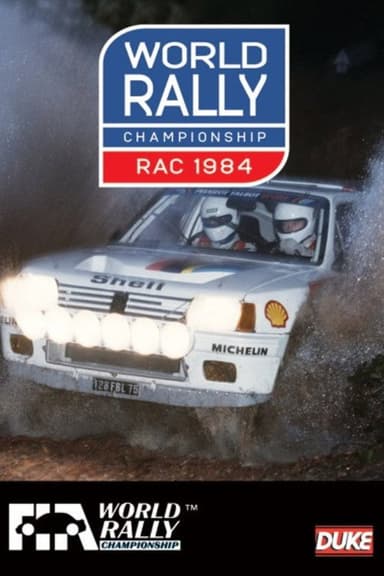 RAC Rally 1984 poster