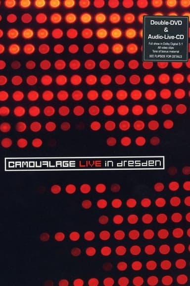 Camouflage - Live In Dresden poster