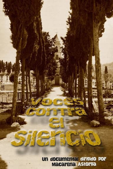 Voces contra el silencio poster