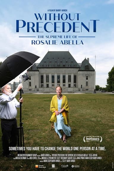Without Precedent: The Supreme Life of Rosalie Abella poster