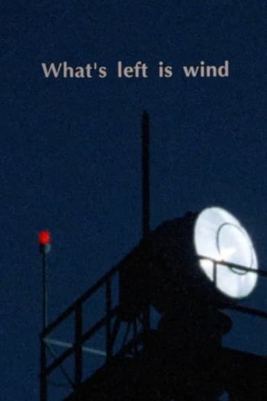 What's Left is Wind poster