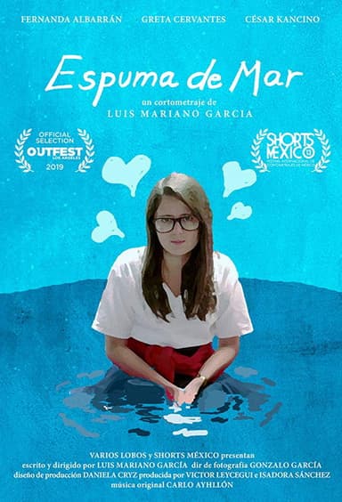 Sea foam poster