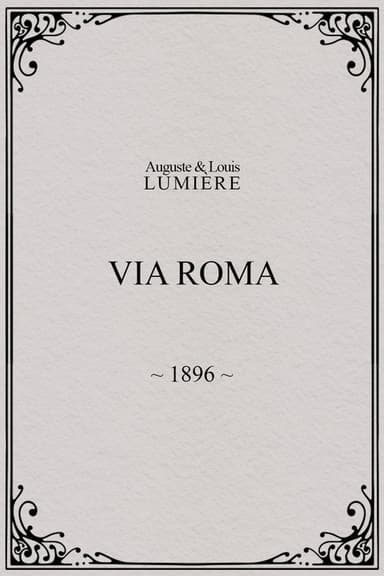 Via Roma poster