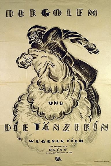 The Golem and the Dancing Girl poster
