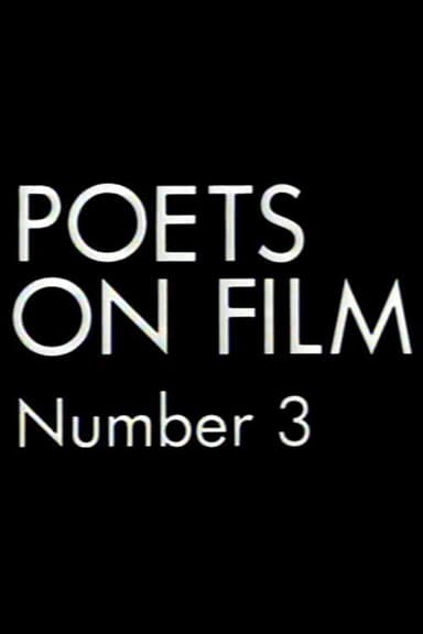 Poets on Film No. 3 poster