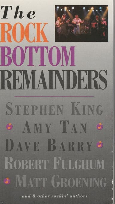 The Rock Bottom Remainders poster