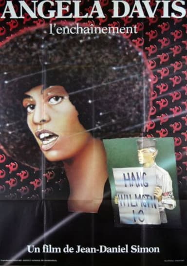 Angela Davis, l'enchaînement poster