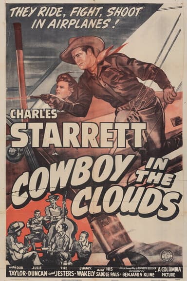 Cowboy in the Clouds poster