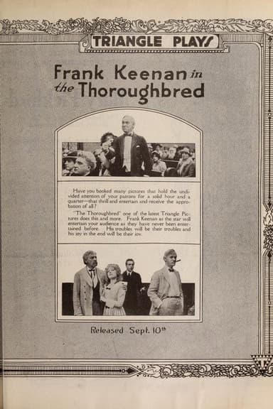 The Thoroughbred poster