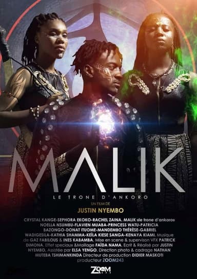 Malik: le trône d'Ankoro poster