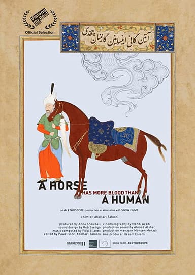 A Horse Has More Blood Than a Human poster